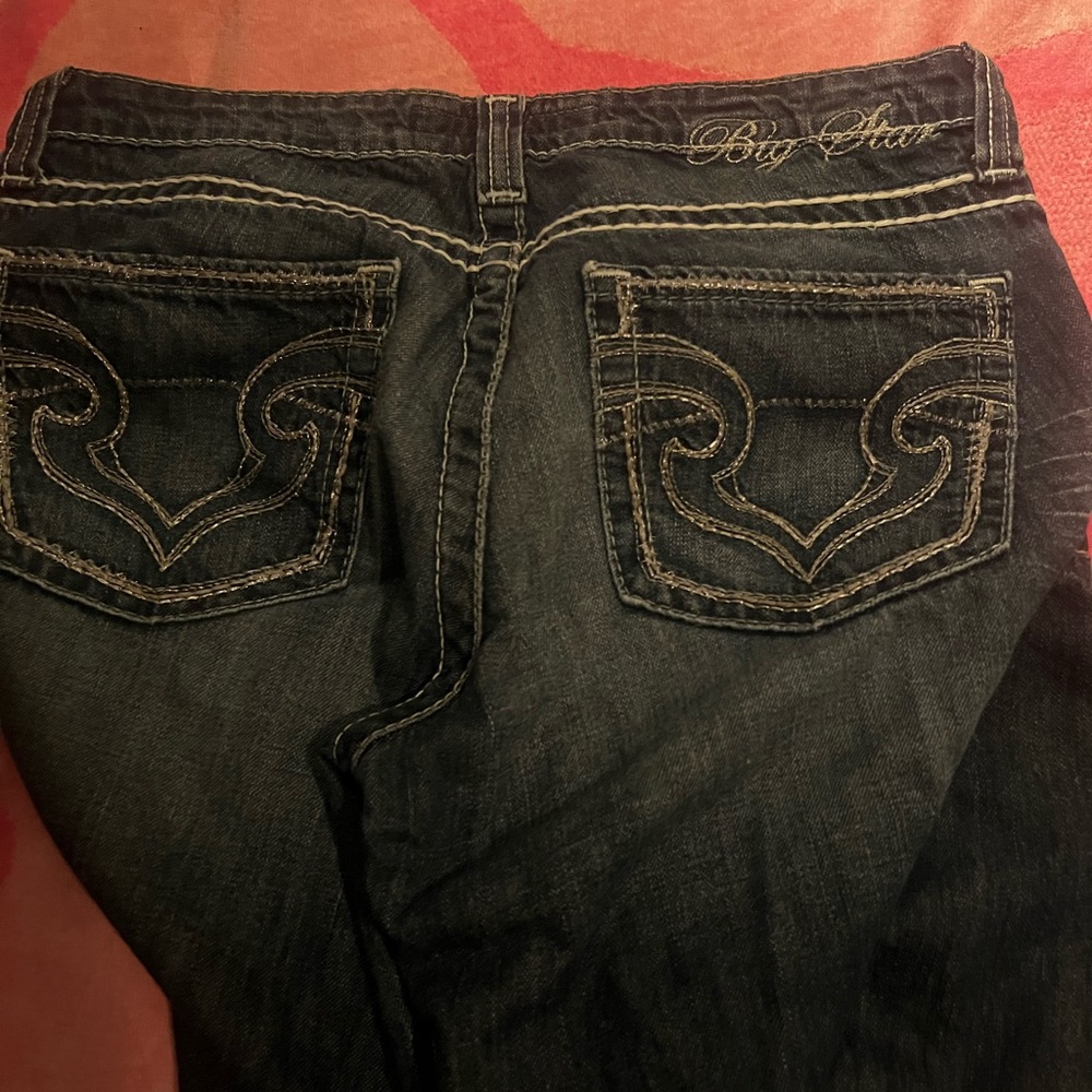 Big Star Women's Dark Blue Boot Cut Jeans